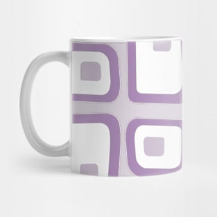 MCM Purple Geometric Pattern Mug